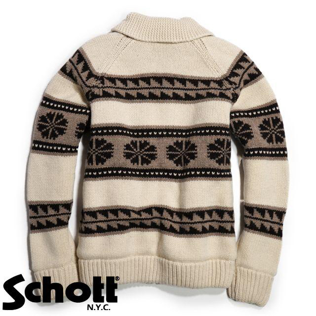 schott(ショット)のSchott NYC ショット ■ XXL カウチン セーター ジャケット メンズのジャケット/アウター(その他)の商品写真