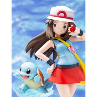 コトブキヤ(KOTOBUKIYA)のARTFX J 『ポケットモンスター』シリーズリーフ with ゼニガメ 1/8(ゲームキャラクター)