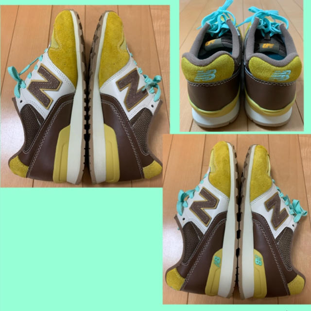 New Balance(ニューバランス)の虹色さま専用　中古品　ニューバランス996 24.5cm レディースの靴/シューズ(スニーカー)の商品写真