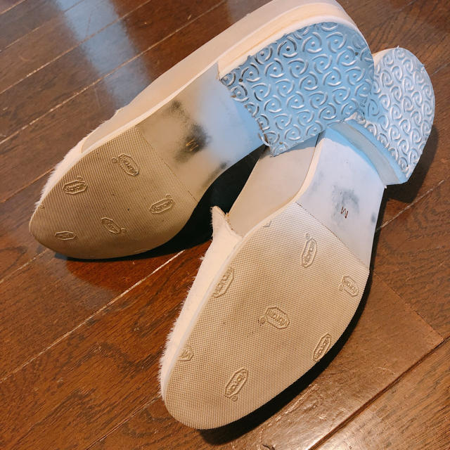 RANDA(ランダ)のnatsu×RANDA ローファー  ランダ パンプス ホワイト 白 レディースの靴/シューズ(ローファー/革靴)の商品写真
