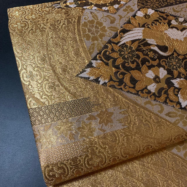 ⭐︎正絹唐織袋帯⭐︎リバーシブル⭐︎ レディースの水着/浴衣(帯)の商品写真