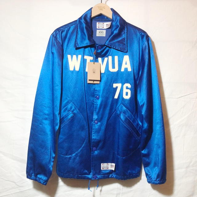 WTAPS WINDBREAKER スタジャン コーチジャケット 青 窪塚着