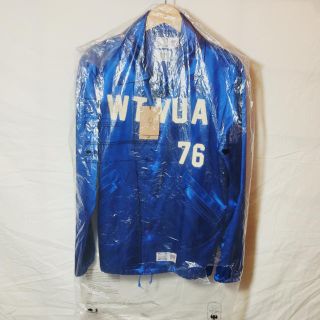 ダブルタップス(W)taps)のWTAPS WINDBREAKER スタジャン コーチジャケット 青 窪塚着(スタジャン)