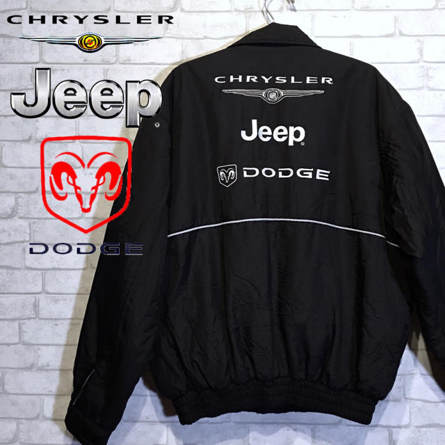 Jeep(ジープ)の【CHRYSLER Jeep DODGE】ダッジ・ジープ・クライスラーブルゾン  メンズのジャケット/アウター(ナイロンジャケット)の商品写真