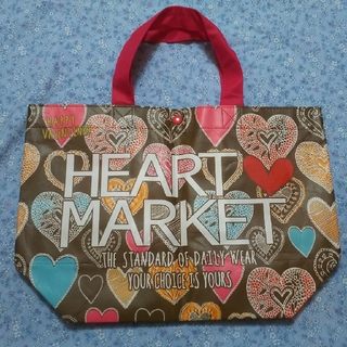 ハートマーケット(Heart Market)のHEART MARKET     袋（バレンタインデザイン）(ショップ袋)