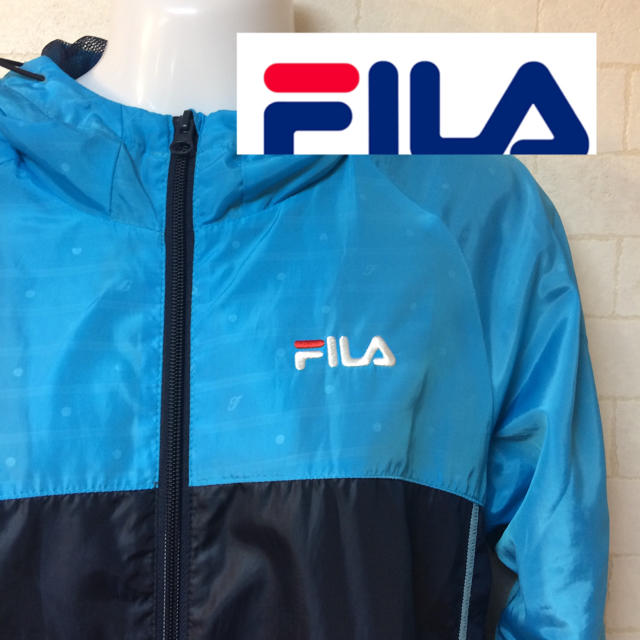 FILA(フィラ)のFIRA ウインドブレイカー 特価 バイカラー レディースのジャケット/アウター(ナイロンジャケット)の商品写真