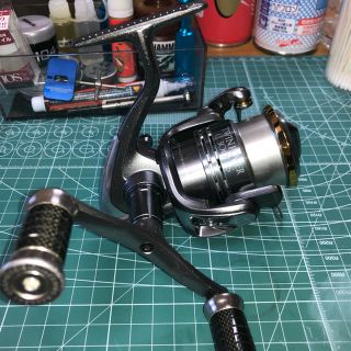 シマノ(SHIMANO)のシマノ　08ツインパワーC 3000S オーバーホール済み(リール)