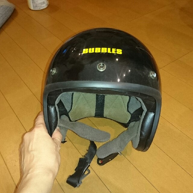 ヘルメット/シールドヘルメット バブルスくん  シールドと袋付き