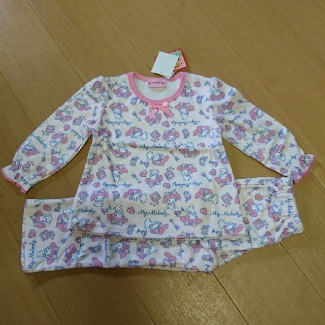 サンリオ(サンリオ)のサンリオ マイメロ パジャマ 100㎝  キッズ/ベビー/マタニティのキッズ服女の子用(90cm~)(パジャマ)の商品写真