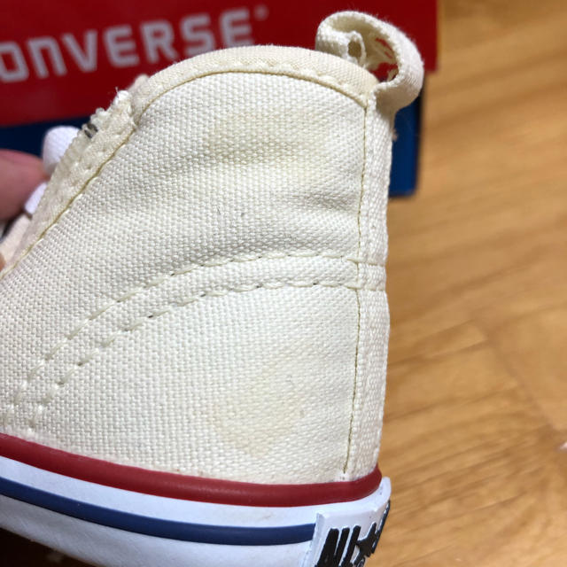 CONVERSE(コンバース)のコンバース ベビー ファーストシューズ ハイカット箱なし キッズ/ベビー/マタニティのベビー靴/シューズ(~14cm)(スニーカー)の商品写真