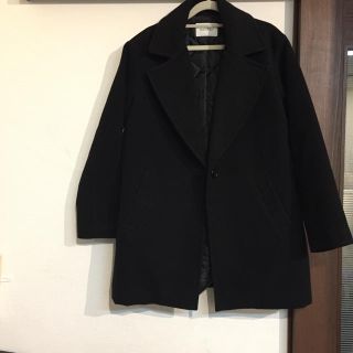 マウジー(moussy)のmoussy チェスターコート ブラック ほぼ未使用品 (チェスターコート)