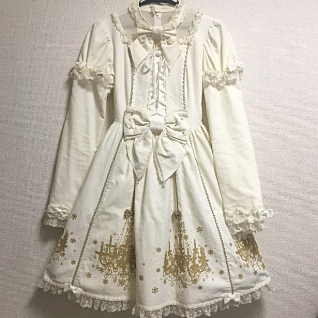 Angelic Pretty(アンジェリックプリティー)の【Ayn様専用】angelic pretty★シャンデリアワンピース レディースのワンピース(ひざ丈ワンピース)の商品写真