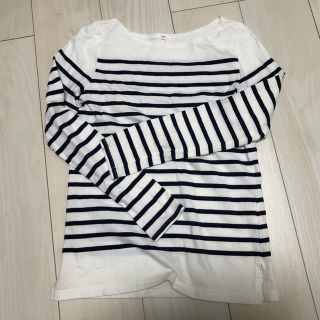 ムジルシリョウヒン(MUJI (無印良品))のMUJI ボーダーTシャツ(長袖)(Tシャツ(長袖/七分))