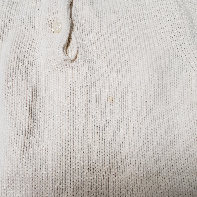 babyGAP(ベビーギャップ)のGAP　白ニットワンピース キッズ/ベビー/マタニティのベビー服(~85cm)(ワンピース)の商品写真