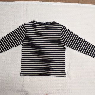 ムジルシリョウヒン(MUJI (無印良品))の無印良品　ボーダーカットソー　M(Tシャツ/カットソー(七分/長袖))