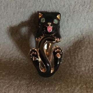 アナスイ(ANNA SUI)のアナスイ  黒猫 リング(リング(指輪))