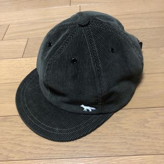 メゾンキツネ(MAISON KITSUNE')のメゾンキツネ　コーデュロイキャップ(キャップ)