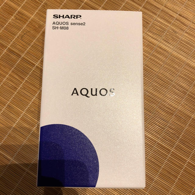 SHARP AQUOS sense2 SH-M08 白　新品 SIMフリー