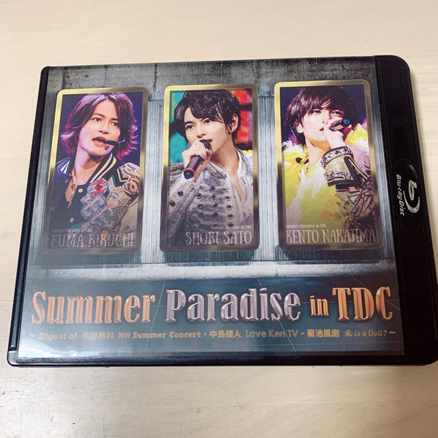 Sexy Zone(セクシー ゾーン)のSummer Paradise in TDC【Blu-ray】 エンタメ/ホビーのDVD/ブルーレイ(ミュージック)の商品写真