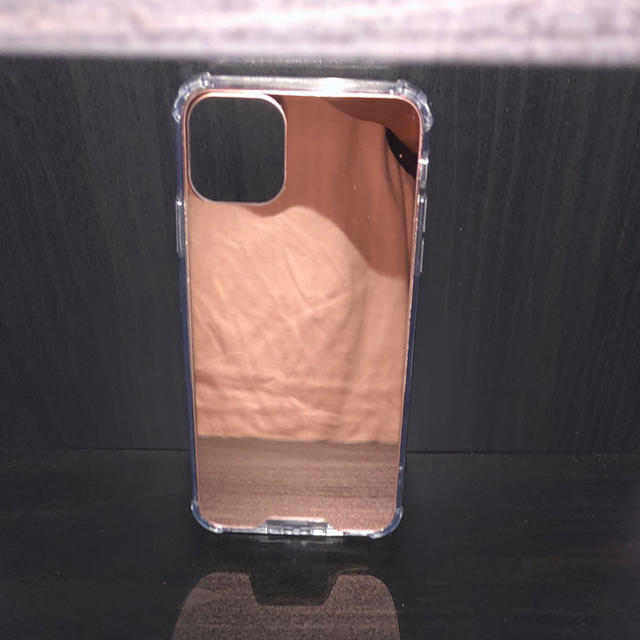 iPhone - 鏡面 オシャレ✨iPhone 11 ケース ピンクゴールドの通販