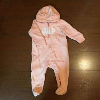 ベビーギャップ(babyGAP)のベビーギャップ クマ耳スウェットロンパース(ロンパース)