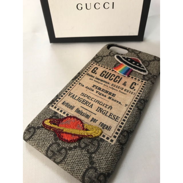 Gucci - グッチ　iPhoneケース　新品・箱付き　iPhone8  7 6 GUCCIの通販