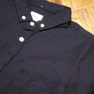 QUADRO - 新品 quadro✨クオドロ 高密度ダンプ シャツ チビ襟ブラウス