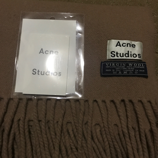 Acne studios アクネ スティディオス ストール キャメル