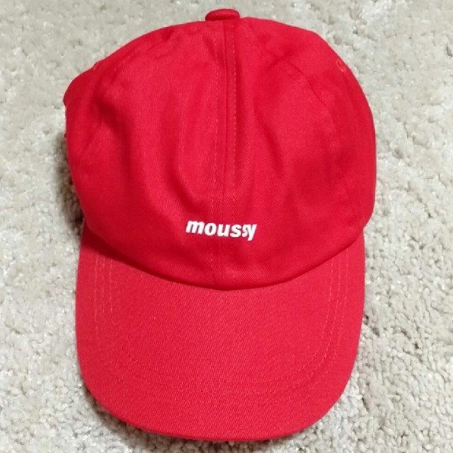 moussy(マウジー)のMOUSSY　新品未使用ロゴキャップ レディースの帽子(キャップ)の商品写真