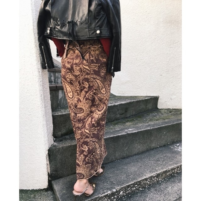 Ameri VINTAGE - アメリヴィンテージ PAISLEY RUG Skirtの通販 Ameri VINTAGE - アメリヴィンテージ PAISLEY RUG Skirtの通販