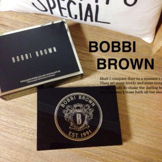 ボビイブラウン(BOBBI BROWN)の新品＊BOBBI BROWNパレット(コフレ/メイクアップセット)