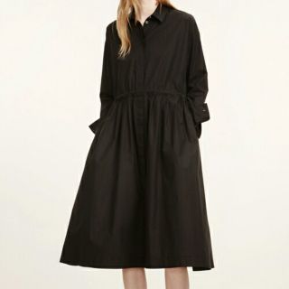 マリメッコ(marimekko)の定価3.8万美品＊マリメッコ ワンピース 36＊SOLID POPLIN (ロングワンピース/マキシワンピース)