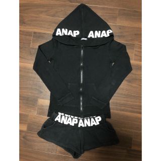 アナップ(ANAP)のANAP パーカー×ショーパン セットアップ(ルームウェア)