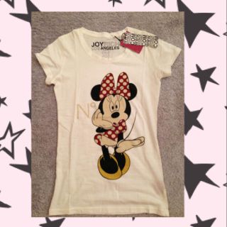 ジョイリッチ(JOYRICH)のジョイリッチ⭐ミニーTシャツ⭐白⭐新品(Tシャツ(半袖/袖なし))