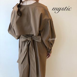 ミスティック(mystic)の最新作❁﻿ミスティック ヨークギャザートレンチ(ロングワンピース/マキシワンピース)