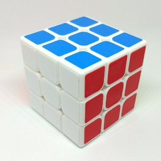 スピードキューブ 白素体 立体 パズル 送料無料 ルービックキューブ(その他)
