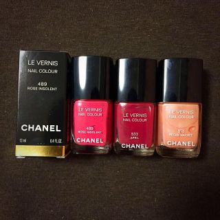 シャネル(CHANEL)のほぼ未使用！シャネルネイルカラーセット(マニキュア)