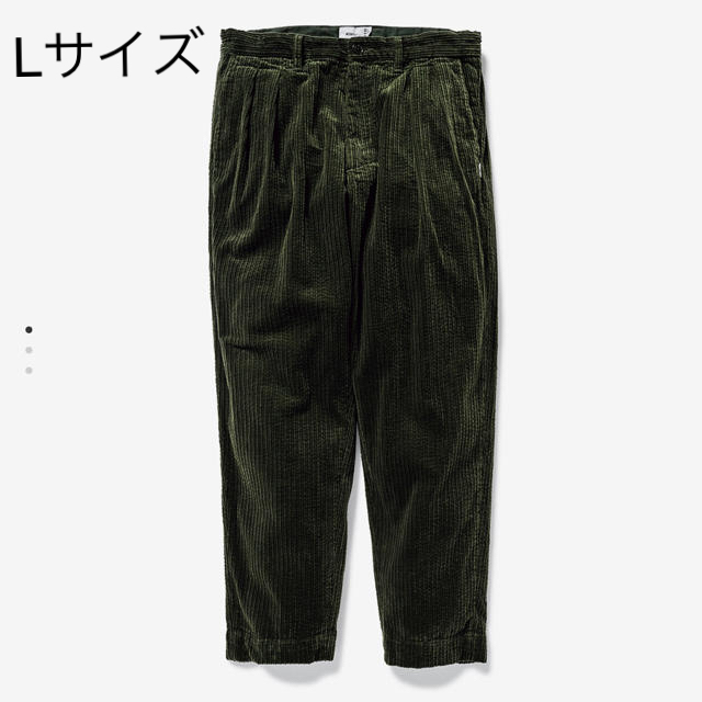 人気アイテム W)taps CORDUROY COTTON TROUSERS 02 TUCK WTAPS
