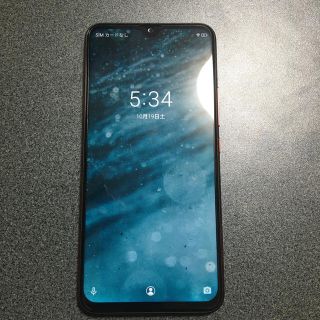 アンドロイド(ANDROID)のumidigi f1 純正アダプタ付属　レッド(スマートフォン本体)