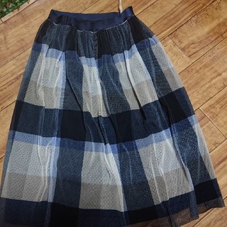バーバリーブルーレーベル(BURBERRY BLUE LABEL)のバーバリー チェック スカート(ひざ丈スカート)