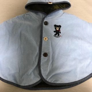 ミキハウス(mikihouse)のミキハウス 新品未使用 ポンチョ(おくるみ/ブランケット)