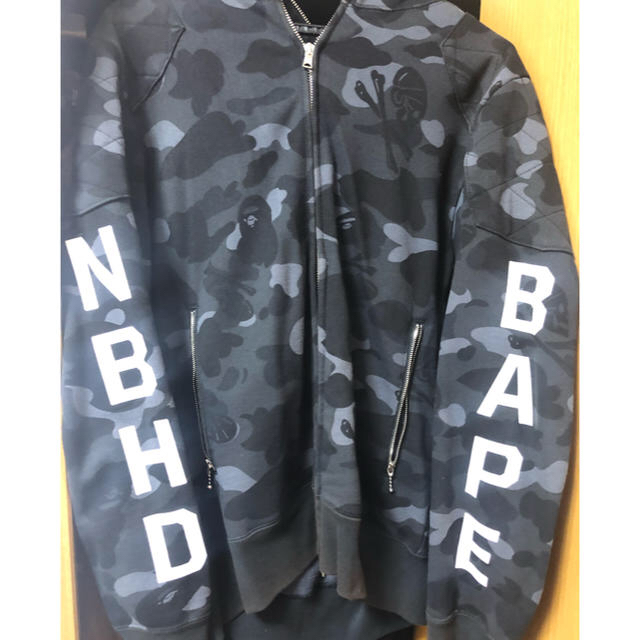 neighborhood×APE  シャークパーカー Mサイズ