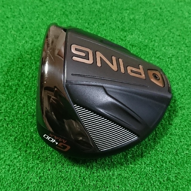 PING(ピン)のPING G400 希少なMAX 9° ヘッド単体 ヘッドカバー レンチ付 綺麗 スポーツ/アウトドアのゴルフ(クラブ)の商品写真