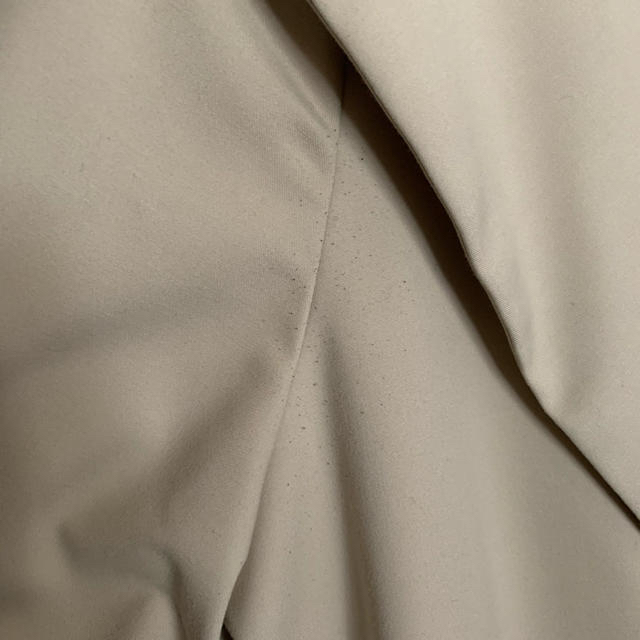 note et silence(ノートエシロンス)のnitca Wボタン　ビッグカラーコート　ベージュ レディースのジャケット/アウター(トレンチコート)の商品写真
