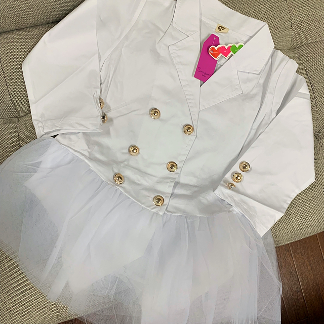 ZARA KIDS(ザラキッズ)の【実物画あり】海外ファッション キッズ 子供服 ドレス パーティー  キッズ/ベビー/マタニティのキッズ服女の子用(90cm~)(ジャケット/上着)の商品写真