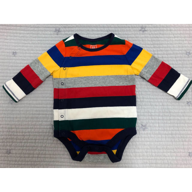 babyGAP(ベビーギャップ)のbabygap ロンパース 肌着3枚セット 60 キッズ/ベビー/マタニティのベビー服(~85cm)(肌着/下着)の商品写真