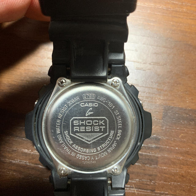 G-SHOCK(ジーショック)のGショック 腕時計 AWG101 メンズの時計(腕時計(デジタル))の商品写真