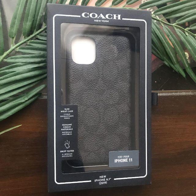 COACH(コーチ)の新作★COACH 人気のコーチ シグネイチャー柄 iPhone 11ケース スマホ/家電/カメラのスマホアクセサリー(iPhoneケース)の商品写真