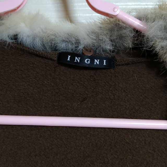 INGNI(イング)のラビットファー　パーカー　INGNI レディースのトップス(パーカー)の商品写真