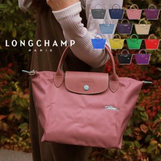 ロンシャン(LONGCHAMP)のロンシャンピンクハンドバッグS(ハンドバッグ)